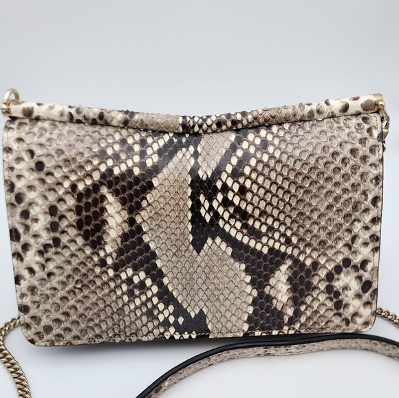 Jimmy Choo Python Sydney cross body bag - Picture 3 of 6